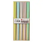 日本製造 耐熱220度 安全無毒 八角筷子 耐熱箸 耐熱防滑輕量好夾筷子組 現貨供應中