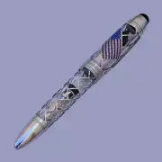 NEW SEALED MONTBLANC STARS AND STRIPES LIMITED EDITION OF 50 FOUNTAIN PEN 18K