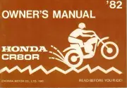 NOS Genuine Honda Owner's Manual 1982 CR80R/CR80
