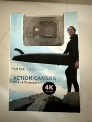 Athene Action Camera, 4K HD Screen, Waterproof Sports WiFi Camera