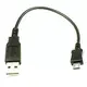 Nokia CA-101 傳輸線Micro USB 5P適用500S,6600F,6600S,7610S,8600,,8800,E66,E71,N78,N79,N81, 3120 12公分短線設計方便攜帶