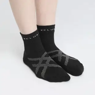 【XCLUSIV】高機能石墨烯襪3雙(台灣首創、石墨烯纖維、加速循環、99.9％有效抑菌)