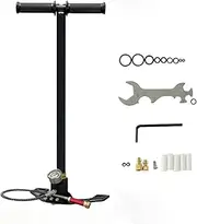 Acecare 3 Stage 4500psi Hand Pump High Pressure Air Stirrup Pump 300bar for Airgun Filling