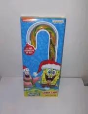 Nickelodeon SpongeBob SquarePants Big Christmas Candy Cane Tropical New
