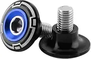 1Pairs 10mm Motorcycle Frame Bolts Screw Kit Set CNC Motorbike Screws Fasteners Nuts Accessories Universal (Blue)