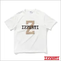 在飛比找momo購物網優惠-【IZZVATI】Z字立體印花寬T-白(品牌經典LOGO系列