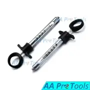 Set of 2 Dental Anesthetic Syringe Self-Aspirating 1.8ml American+European Auto