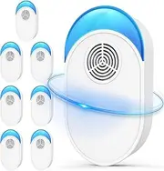 2024 Upgraded Ultrasonic Repeller 8 Packs, Indoor Ultrasonic Repellent for Roach, Rodent, Mouse, Bugs, Ant, Mosquito, Mice, Spider, Electronic Plug in Pest Control