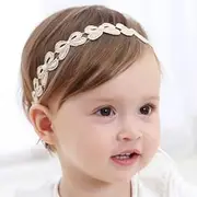Fashband Baby Girls Floral Headbands Soft Cute Hair Band Elastic Hair Accessories for Newborns Infants Toddlers and Children