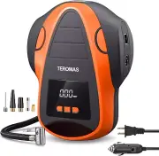 Tire Inflator Air Compressor, Portable DC/AC Air Pump for Car Tires 12V DC and O