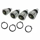 FOUR Heavy Duty Adjustable Ball Joints w zerk Polaris RZR XP1000 Turbo S PRO XP