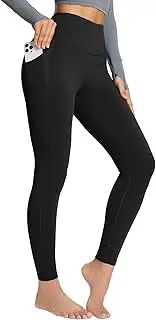 [baleaf] Women's Fleece Lined Leggings Yoga Pants Inner Pocket