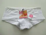 Antz Pantz Ladies 2 Pack Boyleg Briefs Panties Underwear sizes 10 12 14 16 White