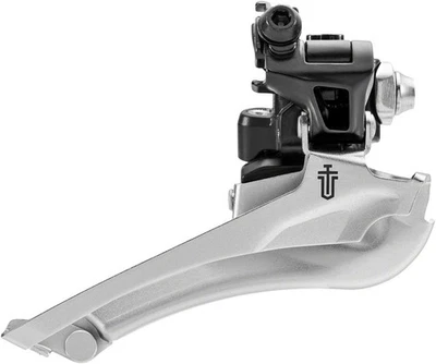 microSHIFT Sword Black Front Derailleur - 9-Speed, Double, 46-52t Max Ring,