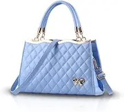 [NICOLE & DORIS] New Women/Ladies Handbag Shoulder Crossbody Bag Soft Surface PU Leather Diamond Lattice