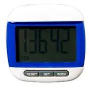 FreePost 3 of PZ01 Blue LCD Pedometer Step and Calorie Counter