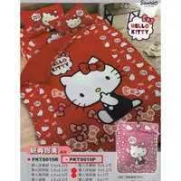 在飛比找i郵購優惠-HELLO KITTY 雙人床包兩用被組(粉色那一組)