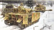 Dragon 6556 1:35 PzKpfw IV Ausf J Mid Production1944 Military Tank Model Kit