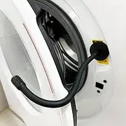 Universal Front Load Washer Door Holder Stopper - Magnetic Washing Machine Door Prop with 2.6-Inch Magnet Base,Removable Flexible Washer Door Stopper, Keep Washer Door Open to Prevent Odors
