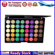 LF# 40 Colors Matte Pearl Eyeshadow Palette Makeup Tint Powder (02 No Brush)