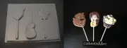 BEAUTY and the BEAST TEAPOT BELLE Chocolate Candy Soap Clay Mold