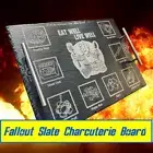 Fallout Pip-Boy Charcuterie Cheese Board with Handles - Slate - 12" x 16"
