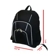 K-Cliffs 16" Rip-stop Multi Pocket School Backpack