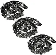 (3 Pack) 20” Chainsaw Chains 3/8 Pitch .050 Gauge 72 Drive Links Compatible with Husqvarna Stihl Oregon 591132372, 501846572, 3624 005 0072, 72LGX072G