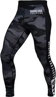 [Hardcore Training] Men's Compression Pants Compression Trousers Sports Wear Grappling MMA Martial Arts BJJ Trousers No Gi