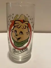 1985 Vintage Alvin and the Chipmunks "Theodore" Drinking Glass