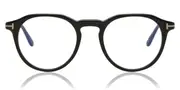 Tom Ford FT5833-B Blue-Light Block 001 Men's Glasses Black Size 49 - Private Health Rebate - Blue Light Block Available