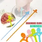 2pcs Drain Cleaner Stick Hair Remover Bath Sink Shower Snake Anti-Clog Tool AUS