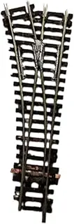 TTETTZ HO Scale Train Track Model 1/87 for Toy Rail Connections and Scene Setup, Left Turn