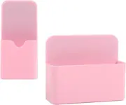 2 Pcs Magnetic Pen Marker Holders, Dry Erase Marker Magnetic Cup Holder, Pen and