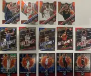 2019-20 Mosaic NBA Insert Lot (14) Will to Win, Got Game, Jam Masters - Silver