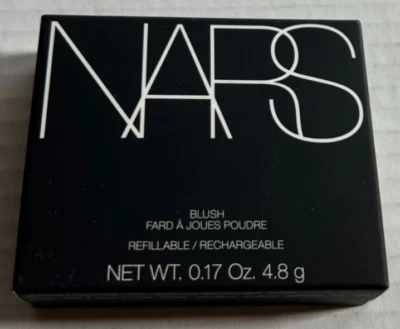 NARS Blush Deep Throat 0.17oz / 4.8g Refillable/Rechargeable NIB