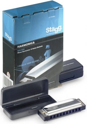 Stagg BJH B20 Blues Harmonica, Key of A