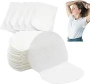 50 pcs Underarm Sweat Pads, Disposable Women's Sweat Pads for Men and Women for Sweating, Comfortable, Non-Visible, Underarm Sweat Protection, Ultra Adhesive, Underarm Sweat Protectors.