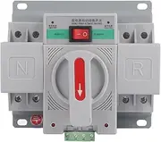 1pc 63A 2P Mini Dual Power Automatic Transfer Switch Circuit Breaker Generator Changeover Switch Electrical Selector Circuit Breaker