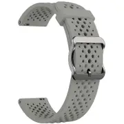 Kalebol For Xiaomi Watch S4 Sport Silicone Watch Band Adjustable Strap Replacement - Titanium Grey