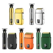 Multifunctional Whole Body Washing Hair Clipper Sets Men's Electric Shaver Digital Display Hairdresser Trimmer