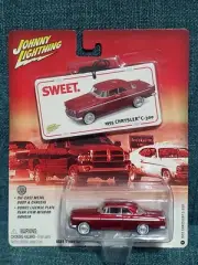 Johnny Lightning Sweet 1955 Chrysler C-300. Red Hemi Series