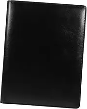 ARTIBETTER Multi Function Document Folder Binder with Interlayer Storage PU Business Portfolio for Easy Organization for Office Study and Contract Management