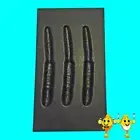Fishing Lure Moulds – Pack S – Athurs, Flat Bottom Slug, Long Ribbed Gummy Worm