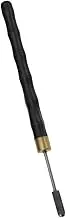 Edge Dye Pen Professional Portable DIY Leather Edge Pen Painting Accessories Black Silver 16x1.1 cm