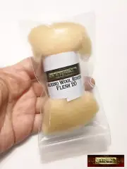 HR021-005-FS MOREZMORE YELLOW FLESH 5g Merino Fine Wool Roving Needle Felt