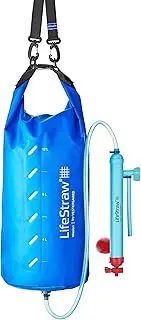 LifeStraw Mission Water Purification System, High-Volume Gravity-Fed Purifier for Camping and Emergency Preparedness