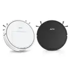 Robot Vacuum Cleaner Strong Suction, 75 min Runtime, Quiet, Slim, (Black White)