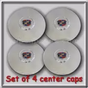 2002-2003 Chrome Cadillac Escalade Wheel Center Caps Replica Hubcaps Set of 4