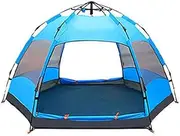 Tents Dome Frame Pop-Up Easy Pop Up Beach Sun Shelter Waterproof Camping Sewn in Groundsheet 5/8 Person Family Camping